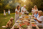 Conseils pour les « jours de canicule » : un barbecue en famille, chien compris !