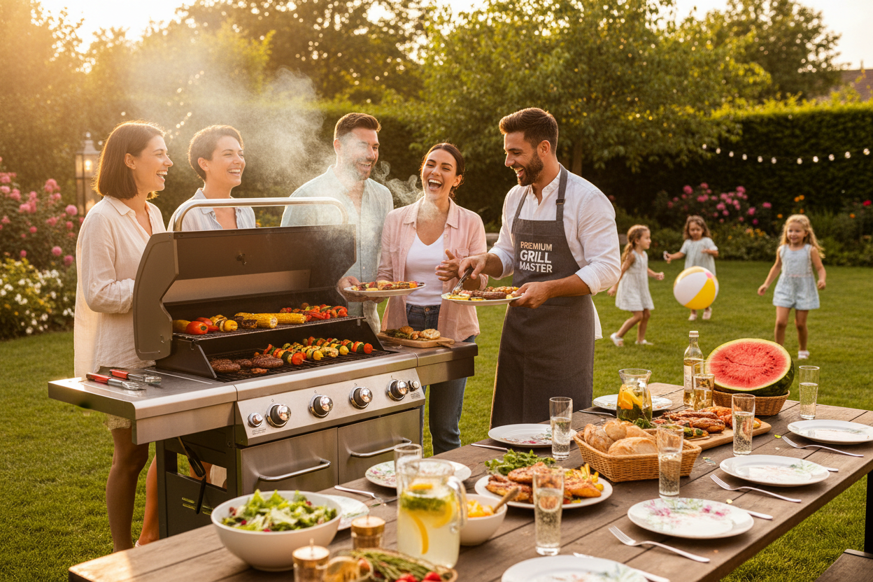 Barbecues à gaz : offrez des moments chaleureux à votre famille et à vos amis