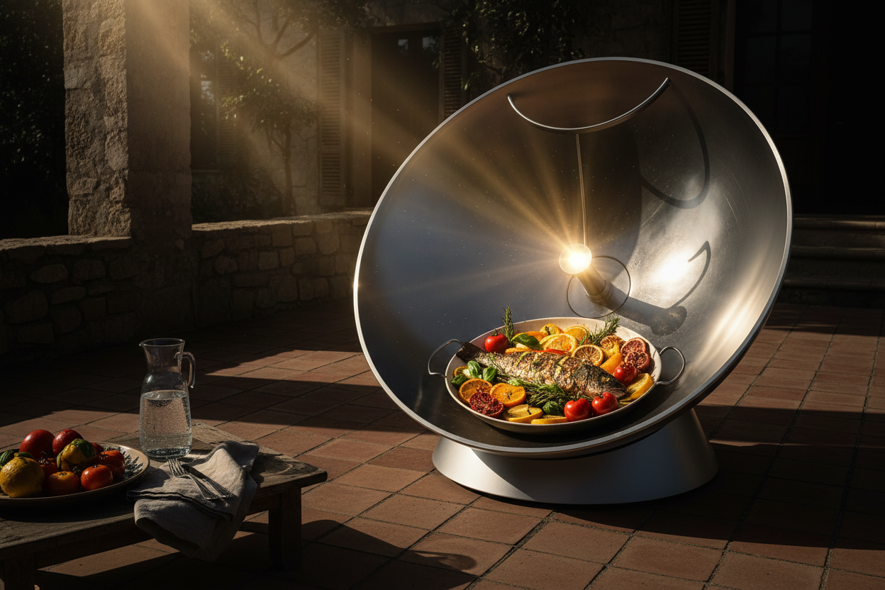 Cuisiner avec la puissance du soleil