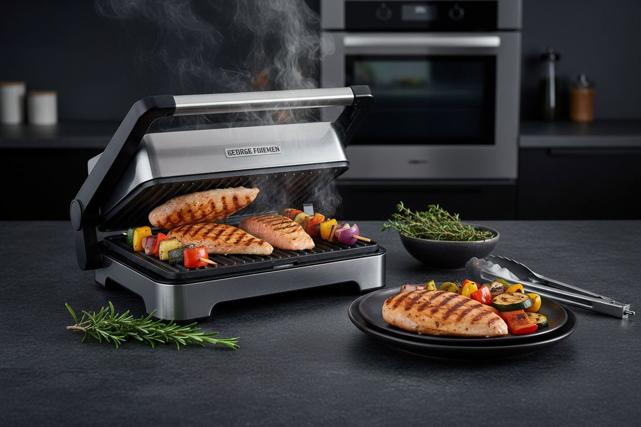 Cuisiner avec un grill George Foreman : polyvalence et simplicité