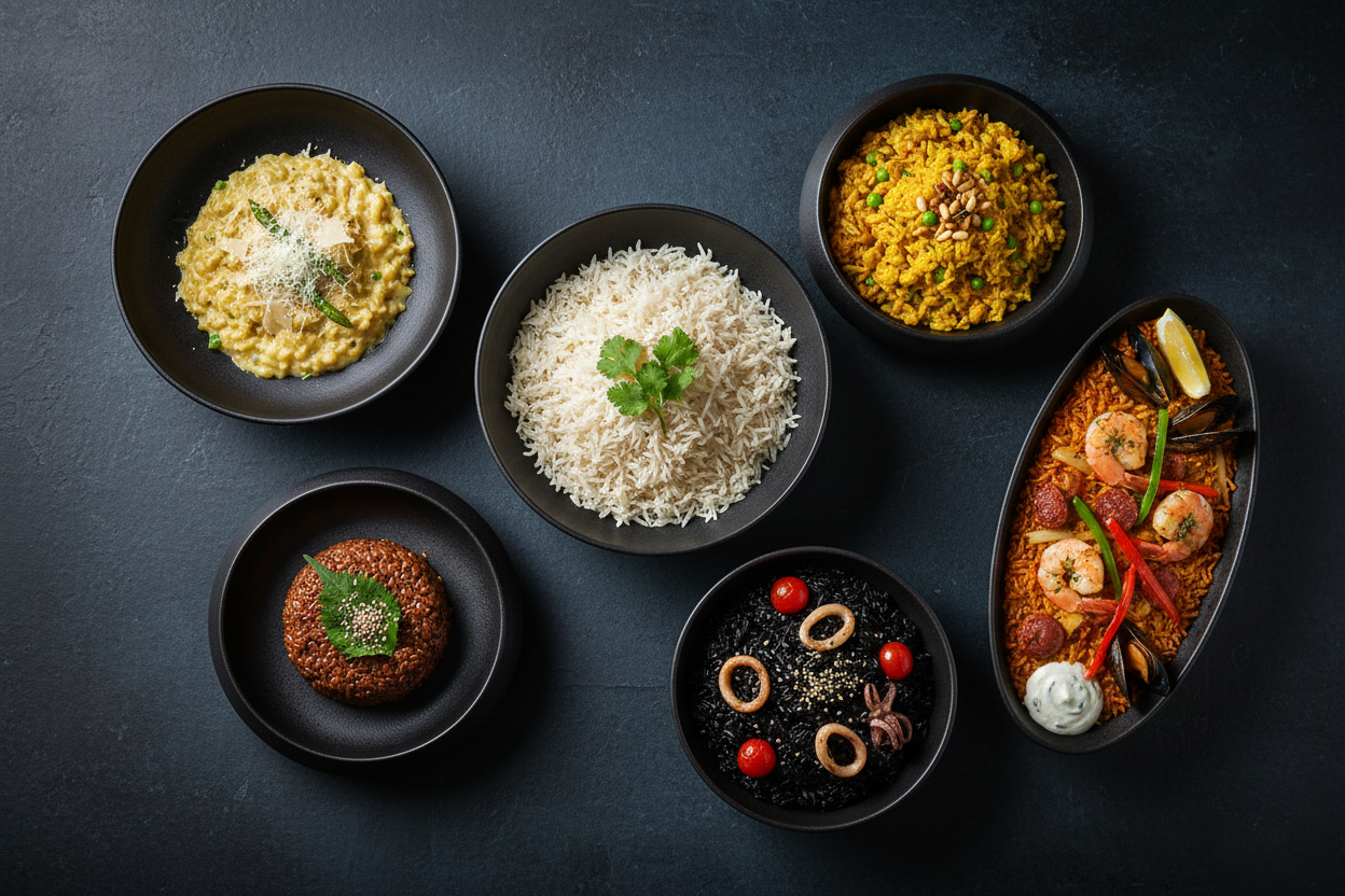 Différentes façons de cuisiner le riz