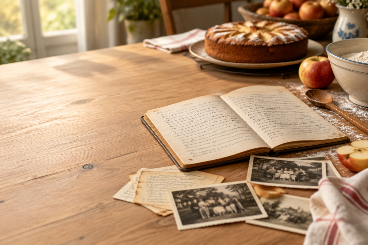 Comment créer un livre de recettes familial à transmettre aux générations futures