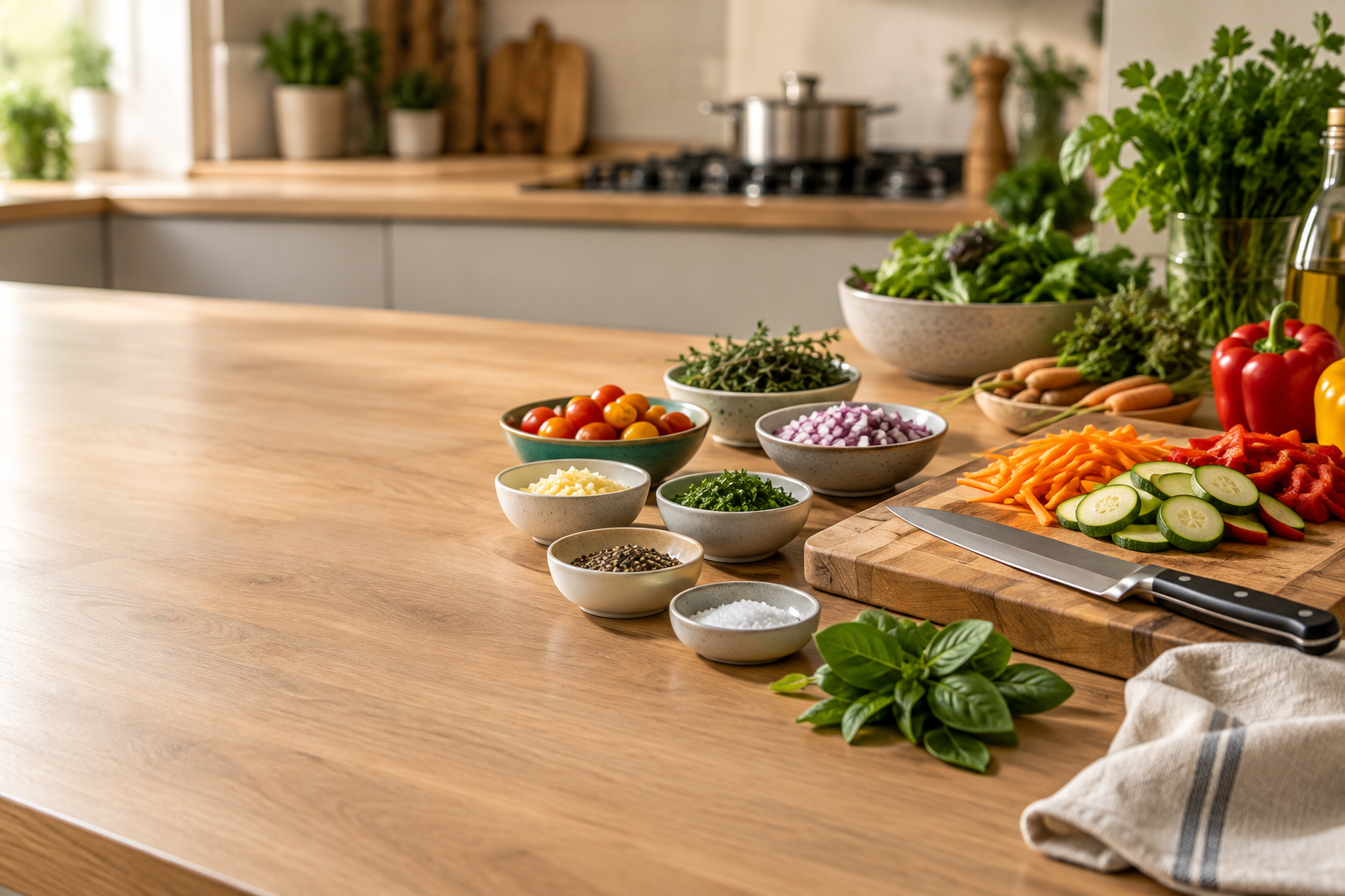 Comment préparer un chef-d’œuvre culinaire : les bases d’une cuisine bien organisée