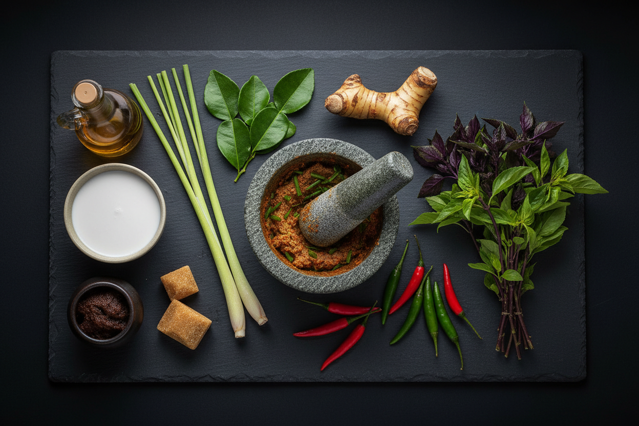 🌶️ Les ingrédients essentiels et techniques de la cuisine thaïlandaise