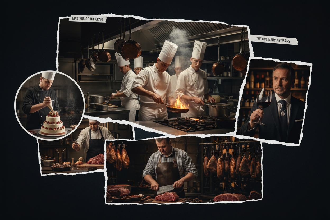 Les métiers de la cuisine