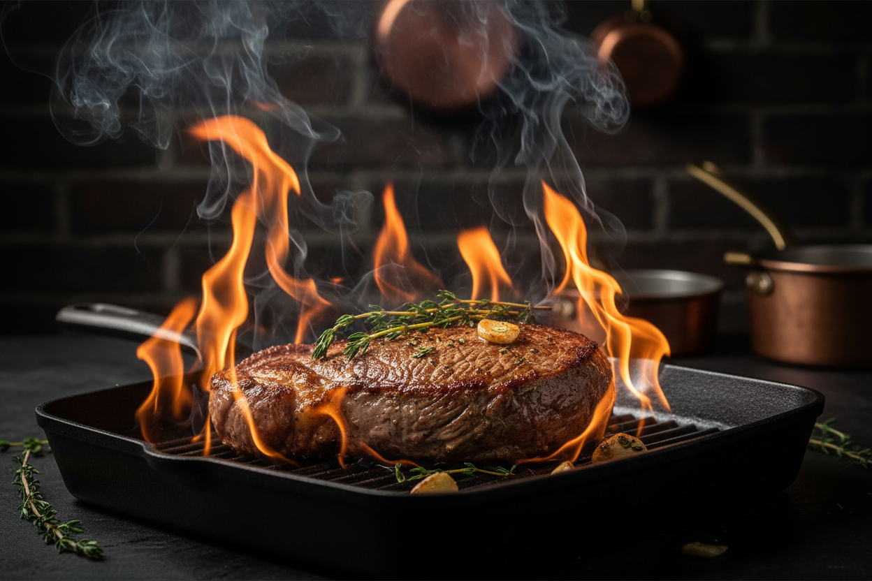 Les secrets d’un steak parfaitement grillé
