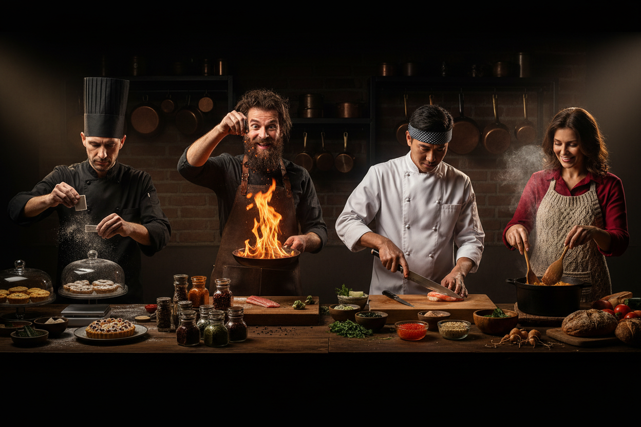 Découvrez votre personnalité en cuisine