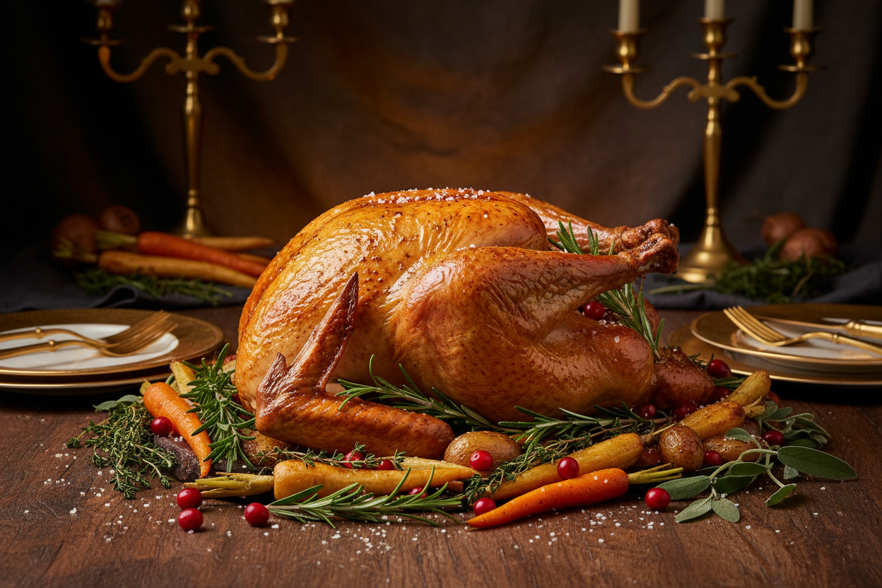 🦃 3 Façons Originales de Préparer une Dinde de Fête