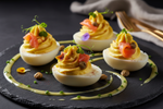 Des œufs mimosa revisités : une entrée simple, élégante et pleine de fraîcheur