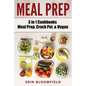 3 in 1 Cookbooks: Meal Prep, Crockpot, & Vegan