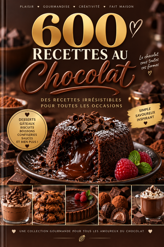 600 recettes de chocolat