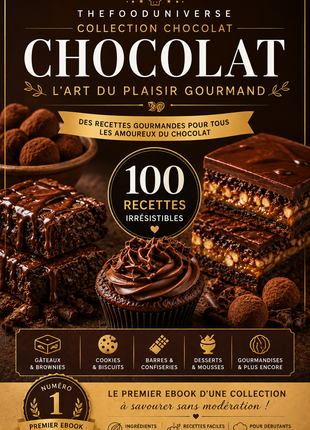 100 recettes au chocolat (Tome 1)