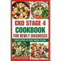 CKD Stage 4 Cookbook For Newly Diagnosed: Tasty Low Sodium, Low Potassium Diet Recipes to Manage Chronic Kidney Disease & Prevent Renal Failure