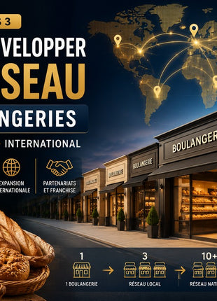 Créer et développer un réseau de boulangeries