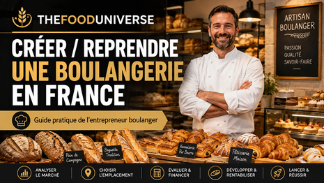 Créer ou reprendre une boulangerie en France