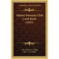 Atlanta Woman's Club Cook Book (1921)